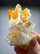 Load image into Gallery viewer, High Grade Golden Iron-Stained Himalayan Quartz Cluster | Rare Pakistan Mineral Specimen | Collector Display Crystal
