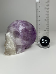 Fluorite • Rainbow Fluorite Skull