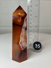 Load image into Gallery viewer, Carnelian (Red and Orange) Obelisk Tower
