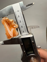 Load image into Gallery viewer, High-Grade Indonesian Sumatra Agate Pair – Vibrant Banded Chalcedony with Rich Color Zoning | Ethical Lapidary &amp; Collector Display Specimens
