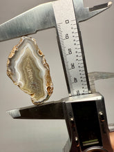 Load image into Gallery viewer, Polished Malawi Agate Half – High-Grade African Banded Agate Display Specimen
