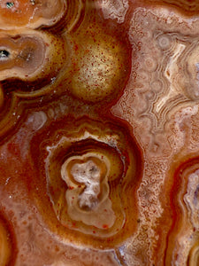 Rare Moroccan Orange and Pink Agate Collected by Indigenous Nomads | Ancient Beauty from the Sahara