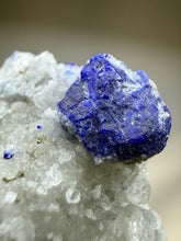 Load image into Gallery viewer, Afghan Lazurite Specimen | Deep Blue Lapis-Grade Crystal on Matrix | Collector Display Mineral
