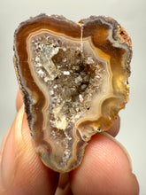 Load image into Gallery viewer, Polished Malawi Agate Half – High-Grade African Banded Agate Display Specimen
