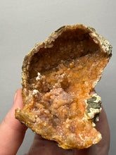 Load image into Gallery viewer, “Goblin Chalcedony” Pink &amp; Orange Druzy Botryoidal Stalactites — Tichka Massif, High Atlas, Morocco
