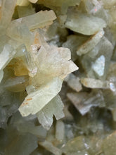 Load image into Gallery viewer, High-Grade Green Heulandite on Peach Stilbite Crystal Cluster | Deccan Traps, Maharashtra, India | Collector Mineral Specimen
