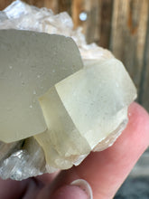 Load image into Gallery viewer, Scalenohedral Calcite + Pink Heulandite • Maharashtra, India
