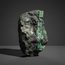 Load image into Gallery viewer, Emerald Variety Green Beryl on Matrix | Northern Bahia, Brazil | Collector Mineral Display Specimen
