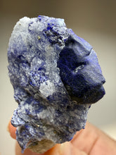 Load image into Gallery viewer, Afghan Lazurite Specimen | Deep Blue Lapis-Grade Crystal on Matrix | Collector Display Mineral
