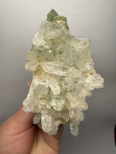 Load image into Gallery viewer, Chlorite-Included Quartz Cluster (Green Phantom Quartz) – Pakistan Mineral Specimen
