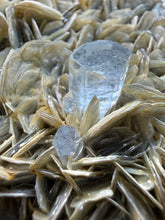 Load image into Gallery viewer, Premium Aquamarine with Mica on Matrix  Collector Mineral Specimen – Nagar Valley, Pakistan
