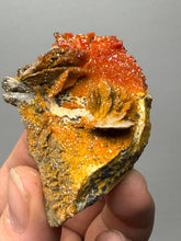 Load image into Gallery viewer, Natural Vanadinite on Matrix | Collector Mineral Specimen | Morocco
