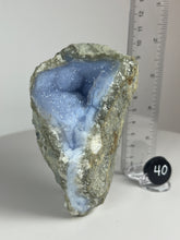 Load image into Gallery viewer, Blue Lace Agate Chalcedony Druzy Rough Raw
