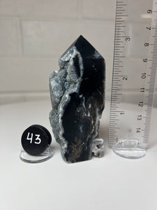 Druzy Sphalerite Tower