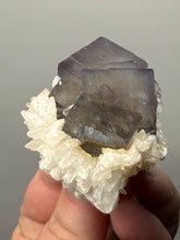 Load image into Gallery viewer, Isometric Fluorite &amp; Scalenohedral Calcite Specimen | Pakistan Mineral Collector Display Piece
