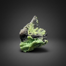 Load image into Gallery viewer, High-Grade Green Wavellite Collectors Specimen - Radiating Botryoidal Crystal Formation - Arkansas, USA

