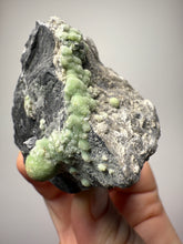 Load image into Gallery viewer, High-Grade Green Wavellite Collectors Specimen - Radiating Botryoidal Crystal Formation - Arkansas, USA
