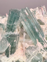 Load image into Gallery viewer, Blue Indicolite Tourmaline on Matrix – Pegmatite Mineral Specimen from Pakistan
