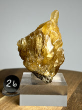 Load image into Gallery viewer, Glowing Flame Calcite Cluster from Maharashtra • High Grade
