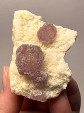 Load image into Gallery viewer, Etched Botryoidal Lavender Fluorite on Quartz Matrix  Collector Mineral Specimen — Hunan, China
