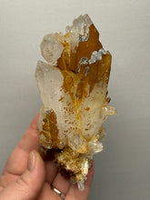 Load image into Gallery viewer, Golden Iron-Stained Himalayan Quartz Cluster | Pakistan | Collector Display Specimen
