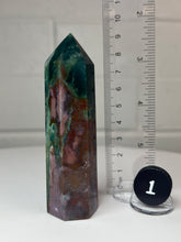 Load image into Gallery viewer, Candy Forest Jasper Obelisk Tower
