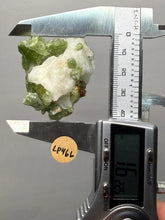 Load image into Gallery viewer, Electric Green Diopside on Quartz – Collector Mineral Specimen (Gilgit-Baltistan) Pakistan
