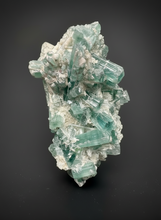 Load image into Gallery viewer, Blue Indicolite Tourmaline on Matrix – Pegmatite Mineral Specimen from Pakistan
