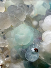 Load image into Gallery viewer, Blue-Green Chrysocolla in Botryoidal Chalcedony Cabinet Specimen | Indonesia
