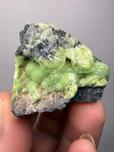 Load image into Gallery viewer, High-Grade Green Wavellite Collectors Specimen - Radiating Botryoidal Crystal Formation - Arkansas, USA
