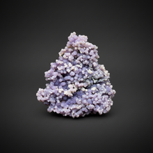 Load image into Gallery viewer, 3” Indonesian Grape Agate (Radial Spray Terminated Quartz) Display Specimen | Mamuju, West Sulawesi, Indonesia

