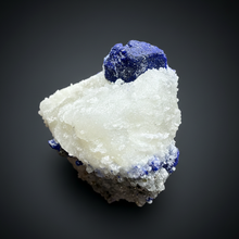 Load image into Gallery viewer, Afghan Lazurite Specimen | Deep Blue Lapis-Grade Crystal on Matrix | Collector Display Mineral
