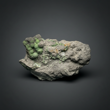 Load image into Gallery viewer, High-Grade Green Wavellite Collectors Specimen - Radiating Botryoidal Crystal Formation - Arkansas, USA
