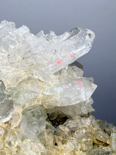 Load image into Gallery viewer, Chlorite-Included Quartz Cluster (Green Phantom Quartz) – Pakistan Mineral Specimen

