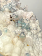Load image into Gallery viewer, Blue-Green Chrysocolla in Botryoidal Chalcedony Cabinet Specimen | Indonesia
