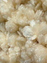 Load image into Gallery viewer, Shiny Pearl Stilbite on Druzy Red Heulandite – High-Grade Collector Mineral Specimen from India
