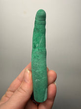 Load image into Gallery viewer, 4.5” Druzy Malachite Stalactites — Botryoidal Cave Formation | DR Congo  | Collector Mineral Specimen
