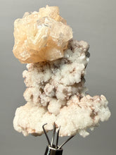 Load image into Gallery viewer, High-Grade Pink Stilbite  + Apophyllite + Red Heulandite Zeolite | Indian Collector Mineral Specimen
