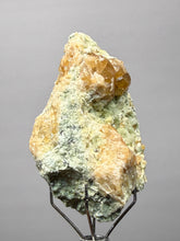 Load image into Gallery viewer, Hessonite Garnet Cluster on Matrix – Natural Collector Specimen from Pakistan | High-Grade Orange-Red Garnet Crystals
