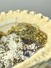 Load image into Gallery viewer, Bivalve (Pelecypoda) Fossil Sea Shell with Calcite Crystals and Chalcopyrite | Mineralized Fossil Specimen | Indonesia
