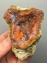 Load image into Gallery viewer, “Goblin Chalcedony” Pink &amp; Orange Druzy Botryoidal Stalactites — Tichka Massif, High Atlas, Morocco
