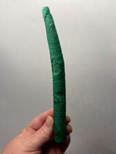 Load image into Gallery viewer, 7.5” Druzy Malachite Stalactite — Botryoidal “Cave” Formation | DR Congo  | Collector Mineral Specimen
