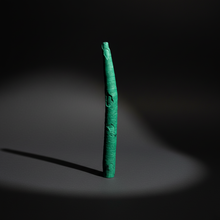 Load image into Gallery viewer, 7.5” Druzy Malachite Stalactite — Botryoidal “Cave” Formation | DR Congo  | Collector Mineral Specimen
