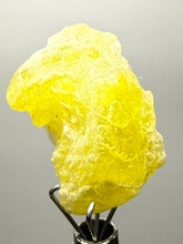 Load image into Gallery viewer, Vibrant Yellow Brucite Thumbnail Mineral Specimen | Collector Crystal from Killa Saifullah District in Balochistan Province, Pakistan
