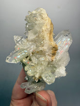 Load image into Gallery viewer, Chlorite-Included Quartz Cluster (Green Phantom Quartz) – Pakistan Mineral Specimen
