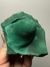 Load image into Gallery viewer, 3.8” High-Grade Malachite Stalactite “Cave” Formation | DR Congo | Mineral Collector Specimen
