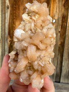 Orange Gem Heulandite • Maharashtra, India