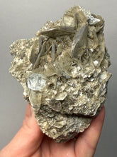 Load image into Gallery viewer, Premium Aquamarine with Mica on Matrix  Collector Mineral Specimen – Nagar Valley, Pakistan
