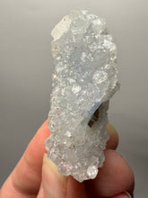 Load image into Gallery viewer, Blue Chalcedony on Deccan Trap Basalt | Maharashtra, India | Collector Mineral Specimen
