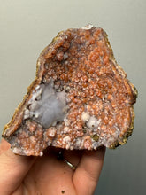 Load image into Gallery viewer, “Goblin Chalcedony” Pink &amp; Orange Druzy Botryoidal Stalactites — Tichka Massif, High Atlas, Morocco
